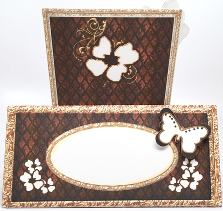Lady Silhouettes Tent Card 2 by Elena Pavlova