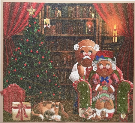 Ginger Cuties Grandparents, Fidget & Bruno Clipart PNGs by Elena Pavlova
