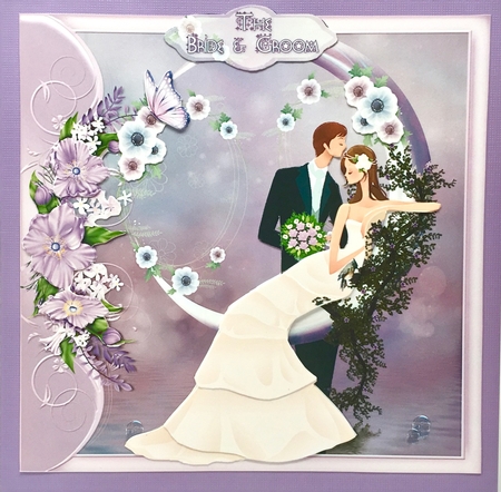 Moonlight Dreams Bride & Groom Mini Kit by Elena Pavlova