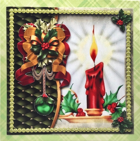 Christmas Green 2 by Elena Pavlova