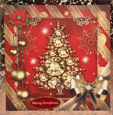 Christmas Golden Red Bumper Kit by Elena Pavlova