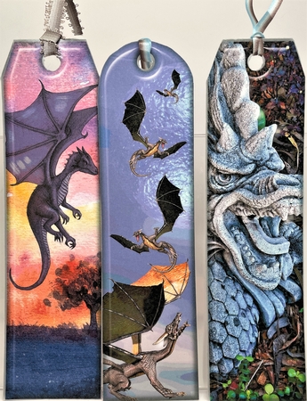 JJ ASSORTED BOOKMARKS DRAGONS by Elena Pavlova