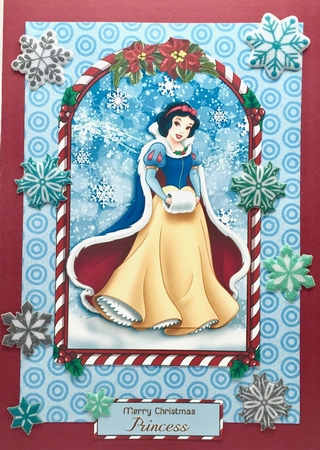Candy Cane Frame Princess Topper 4 by Elena Pavlova