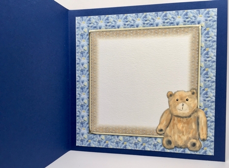 TEDDY & FLOWERS INSERT: With Optional Bonus Sentiments/Verses by Elena Pavlova