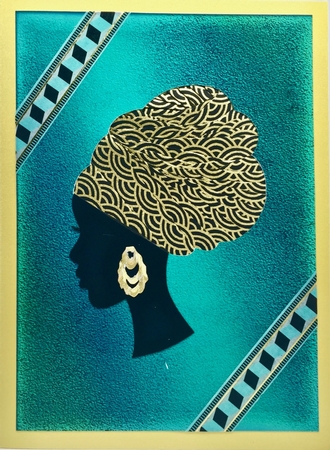 African Lady Portrait Kit by Elena Pavlova