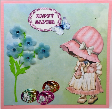 Easter Eggs With Flower by Elena Pavlova
