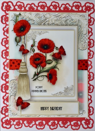Set Of 4 A5 Flora and Flutters Bumper Kit by Elena Pavlova
