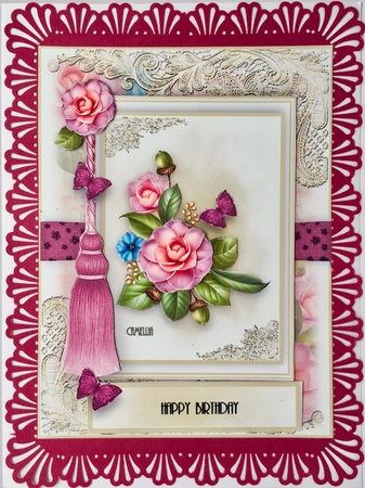 Set Of 4 A5 Flora and Flutters Bumper Kit by Elena Pavlova