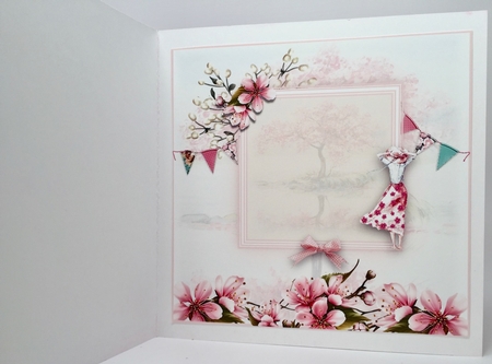Cherry Blossom Dreams Card Front Kit by Elena Pavlova