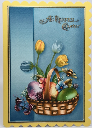 3D Easter Pyramid Egg Card And Gift Box 3 by Elena Pavlova