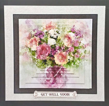 Pyramid watercolor toppers collection flowers by Elena Pavlova