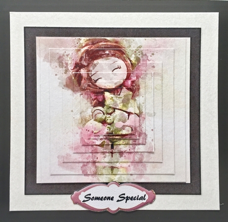 Pyramid watercolor toppers collection doll by Elena Pavlova