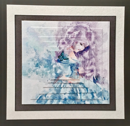Pyramid watercolor toppers collection doll by Elena Pavlova