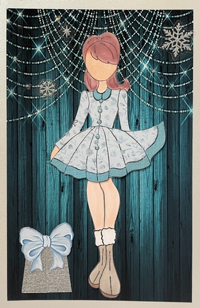 Dusky Pearl Hanging Decoration by Elena Pavlova