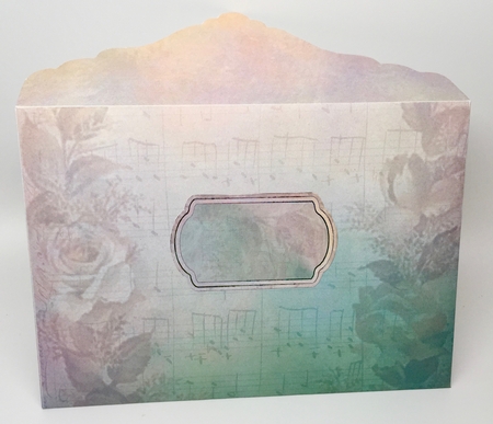 Vintage Musical Roses A6 Stationery Kit by Elena Pavlova