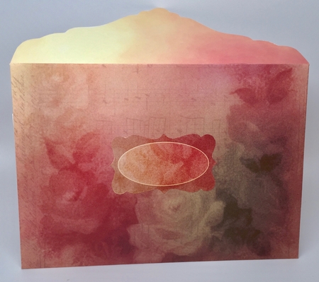 Vintage Musical Warm Autumn Roses A6 Stationery Kit by Elena Pavlova