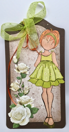7x7 Old paper/Background plus bonus tags by Elena Pavlova