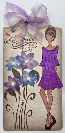 7x7 Old paper/Background plus bonus tags by Elena Pavlova