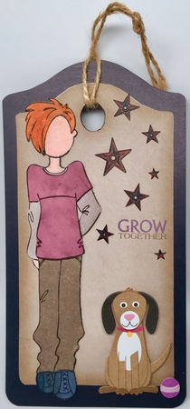 7x7 Old paper/Background plus bonus tags by Elena Pavlova
