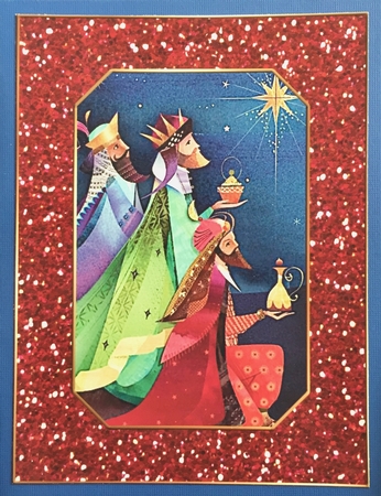 Christmas Glitter Frames  by Elena Pavlova