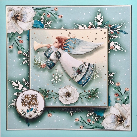 Christmas Winter Angel Mini Kit by Elena Pavlova