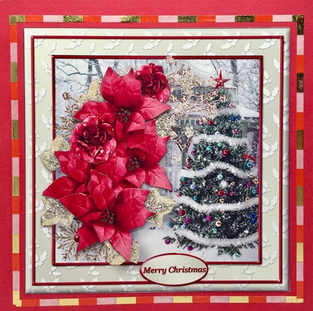 Tree in the Snow - Decoupage Card Mini Kit by Elena Pavlova