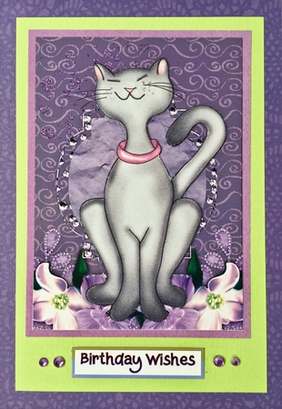 Catitude Quick Card by Elena Pavlova
