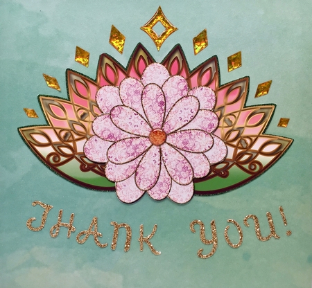 Artistic Topper With Flower 2 by Elena Pavlova