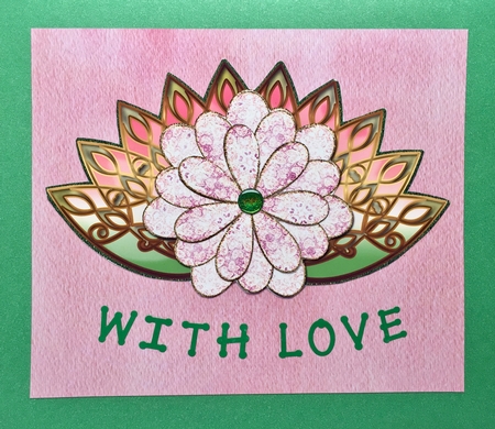 Artistic Topper With Flower 2 by Elena Pavlova