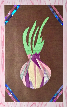 Onion Iris Folding Fancy Folding Pattern by Elena Pavlova