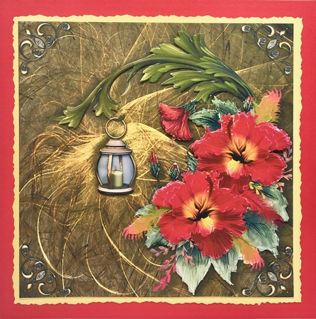 Flowers of Light - Hibiscus 1 by Elena Pavlova