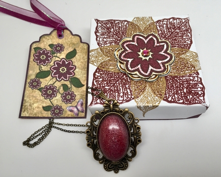 7 Tags & Embellishments With Flowers by Elena Pavlova