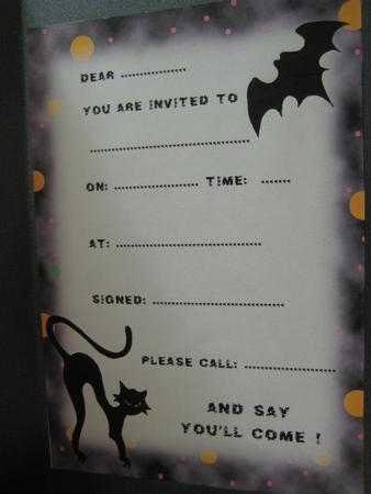 Spooky Halloween Invites by Elena Pavlova