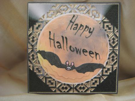 Happy Halloween Pyramid Topper by Elena Pavlova