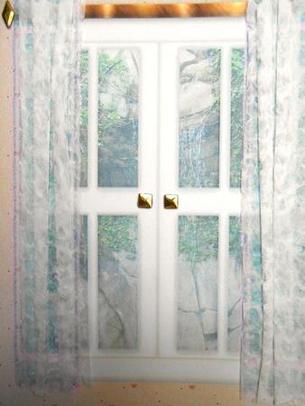 Waterfall Window Card by Elena Pavlova