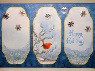 Winter Robin Visit Card Topper Featured Gallery Photo