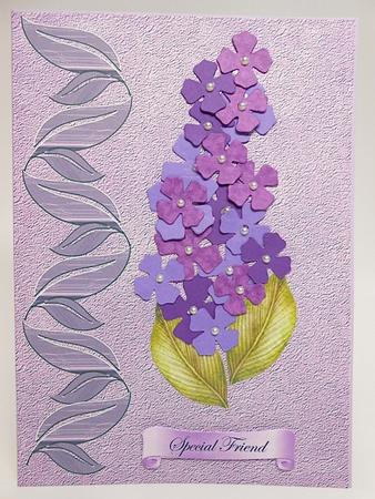 Purple Leaf by Elena Pavlova