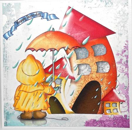 Rainy Day Birthday by Elena Pavlova