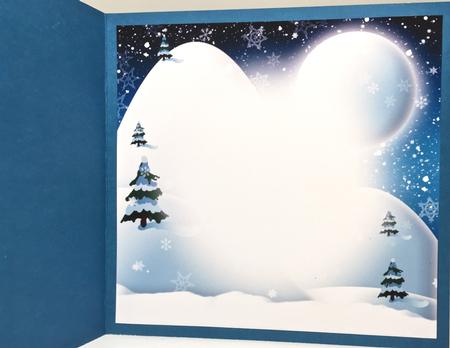 Insert for Matching Holiday Cottage Card by Elena Pavlova