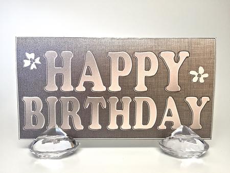 Elegant Birthday Flowers Money or Gift Wallet and Card by Elena Pavlova