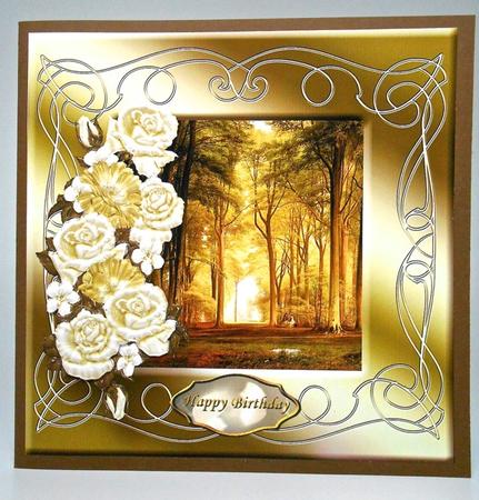 In the Forest Framed Art Mini Kit by Elena Pavlova