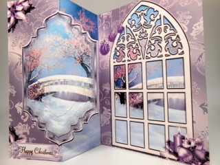 The Winter Window No Holes Fold Mini Kit by Elena Pavlova