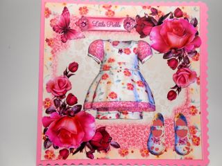 Retro Style Baby Girl/birthday Mini Kit by Elena Pavlova