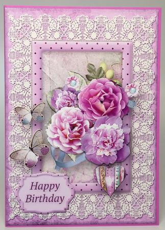 Lacy Lovelies A5 - Flowers and Butterflies by Elena Pavlova