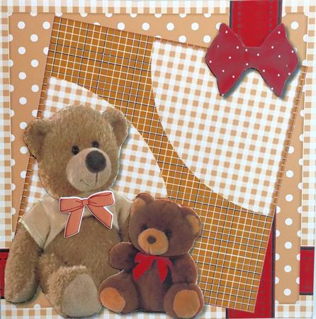 Quick Cute Card Teddie Bears by Elena Pavlova