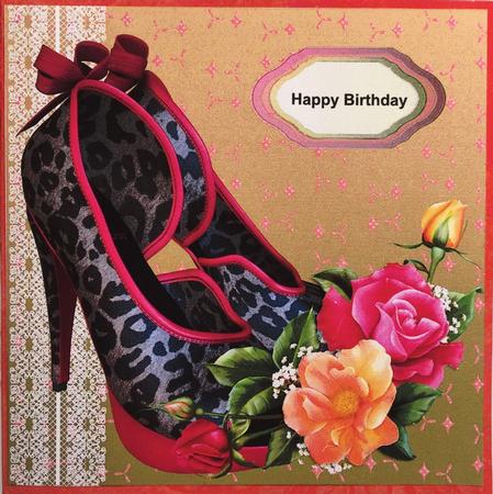Shoe and Roses by Elena Pavlova