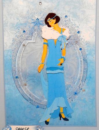 Art Deco Snowflakes & Sparkles by Elena Pavlova