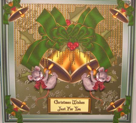 Christmas Bells Topper by Elena Pavlova