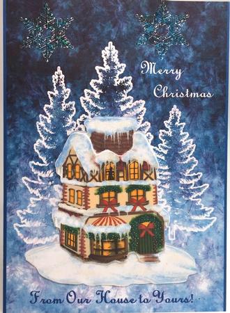 Christmas House by Elena Pavlova