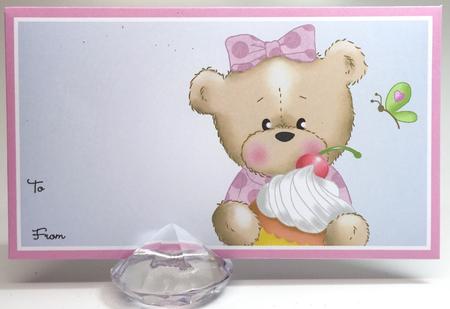Cupcake Bella Money Wallet by Elena Pavlova